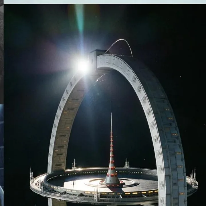Publisher sample with a science fiction world-building direction